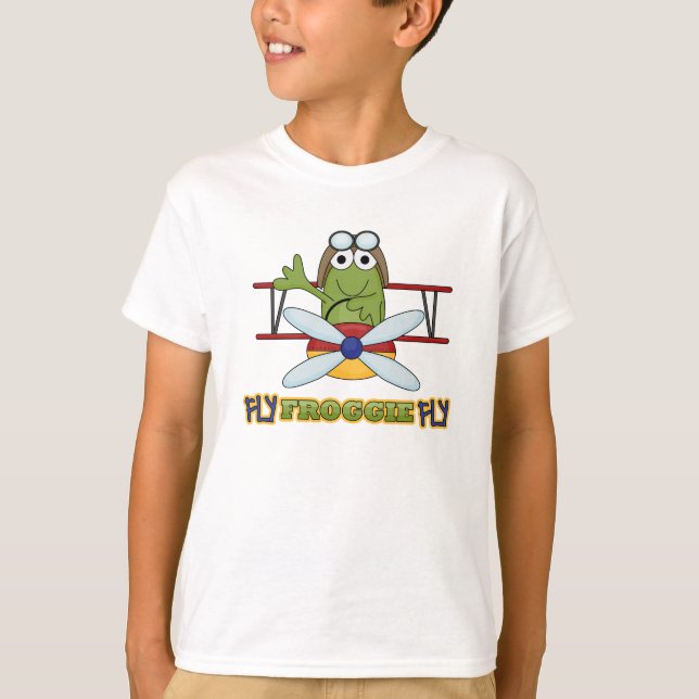 Camiseta Fly Froggie Fly (Anverso)