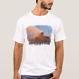 Camiseta Fly Geyser con Granite Range coronada de nieve