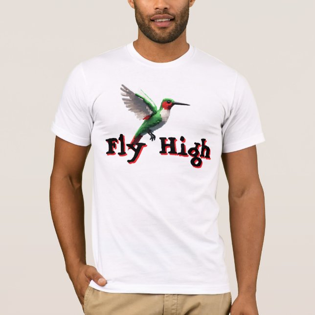 Camiseta Fly High Hummingbird (Anverso)