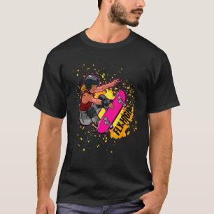 Camiseta Fly High Skateboard Woman