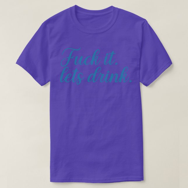 Camiseta fly it vamos a beber (Diseño del anverso)