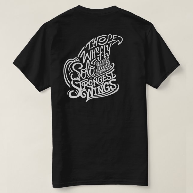Camiseta Fly Solo (Reverso del diseño)