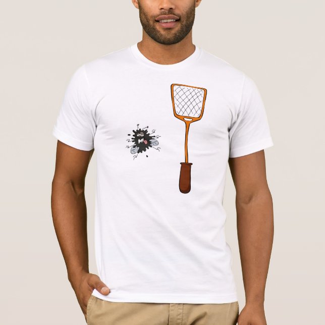Camiseta Fly Swat Mens T-Shirt (Anverso)