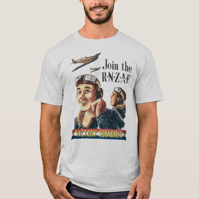Camiseta Fly with the Victory Squadrons | World War 2 (Anverso)