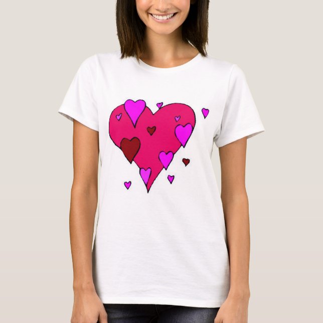 Camiseta Flyer Hearts (Anverso)
