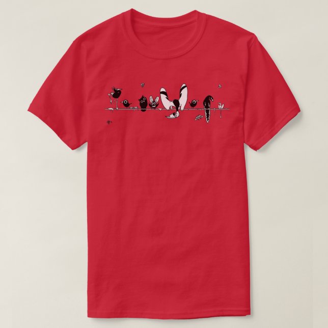 Camiseta Flying Animals Ensemble (Diseño del anverso)