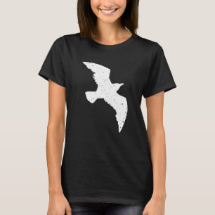 Camiseta Flying Bir gráfico alterado Minimalista Guay Bird