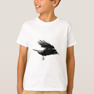 Camiseta Flying Black Crow Willife Art