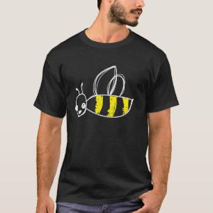 Camiseta Flying Cute Bumblebee Abeja Abeja Abeja Regalo Hom