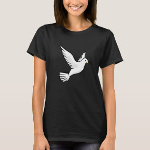 Camiseta Flying Dove Hope Peace Freedom Love Symbol