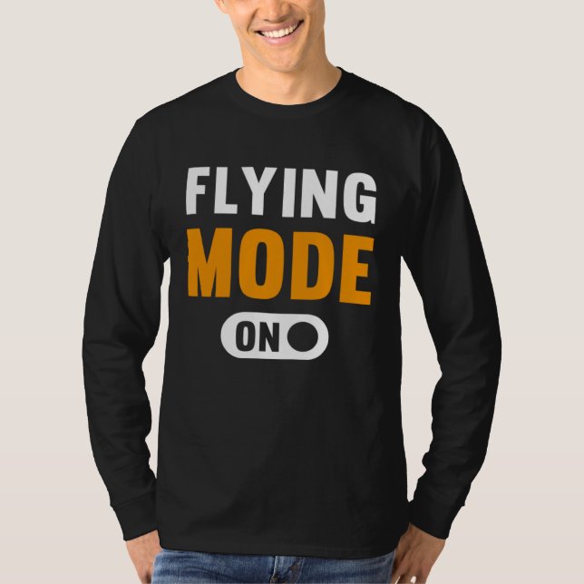 Camiseta Flying Mode on (Anverso)