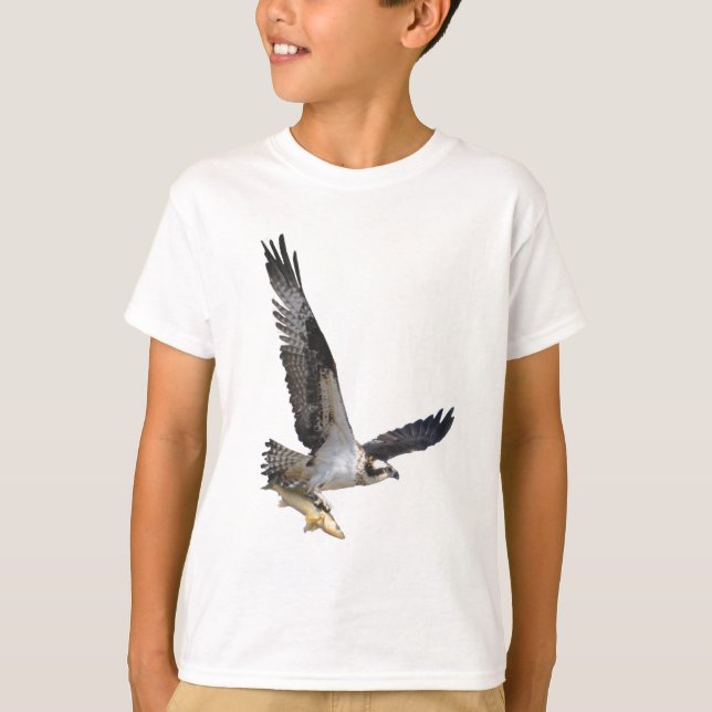 Camiseta Flying Osprey Wildlife Fashion Series (Anverso)