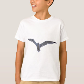 Camiseta Flying Sea Gull Willife Photo for Birdlovers