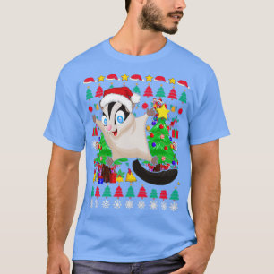 Camiseta Flying Squirrel Festix Sugar Glider Xmas Feo Chr