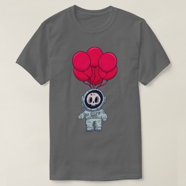 Camiseta Flying through space (Diseño del anverso)