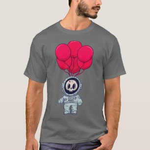 Camiseta Flying through space