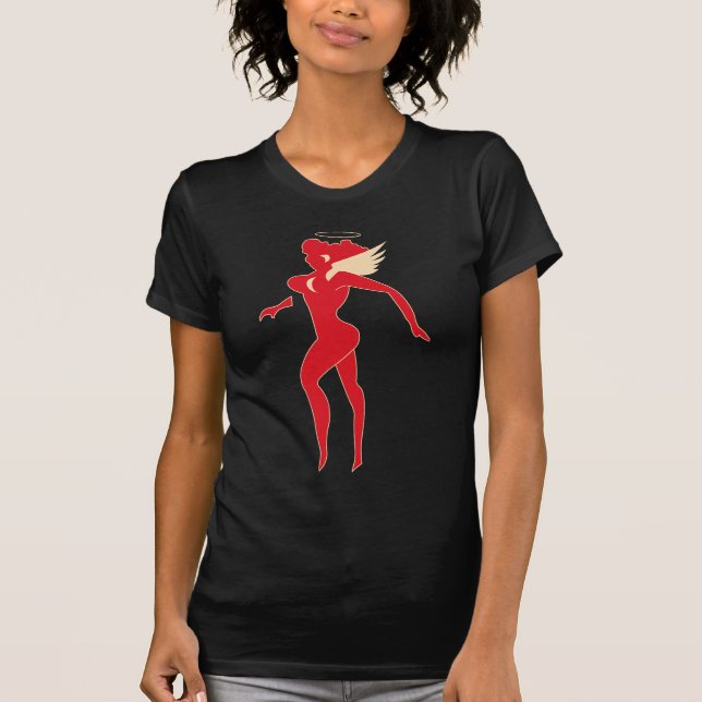 Camiseta Flying Tigers - el ángel de infierno (Anverso)