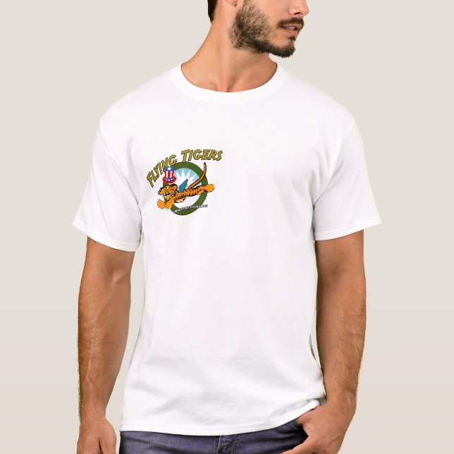 Camiseta Flying Tigers p-40 Warhawk (Anverso)