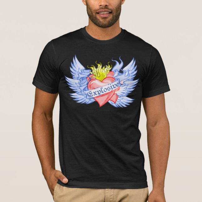 CAMISETA FLYINGHEART (Anverso)
