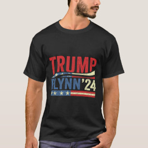 Camiseta Flynn 2024 vicepresidente: Hombres con espalda est