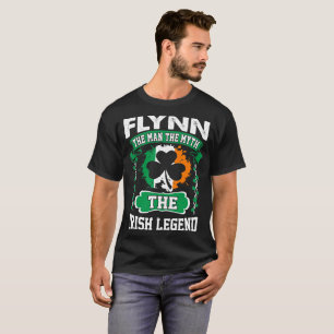 Camiseta Flynn el hombre el St irlandés Patricks de la