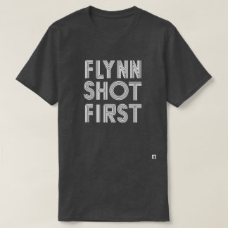 Camiseta Flynn tiró primero - blanco