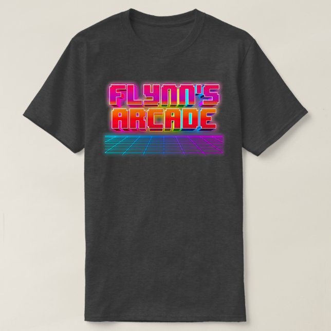 Camiseta Flynns Arcade 80 Synth Movie (Diseño del anverso)