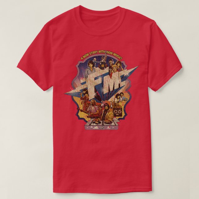 Camiseta FM A Now Story With Now Music 1978 (Diseño del anverso)