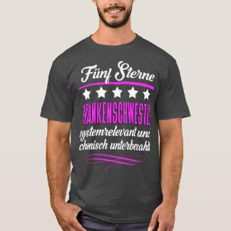 Camiseta Fnf Sterne Krankenschwester