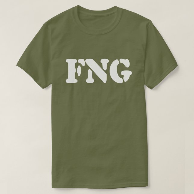 CAMISETA FNG (Diseño del anverso)