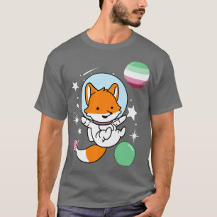 Camiseta Fo Astronauta Orgullo Abrosexual