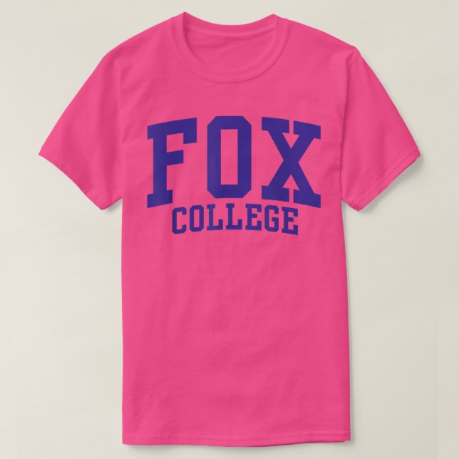 Camiseta Fo College Oc0670 1384  (Diseño del anverso)