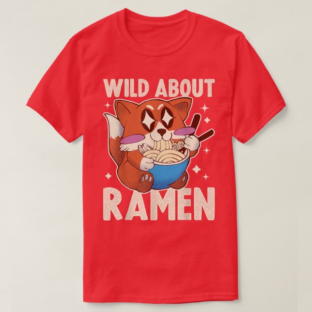 Camiseta Fo Eating Ramen (Diseño del anverso)