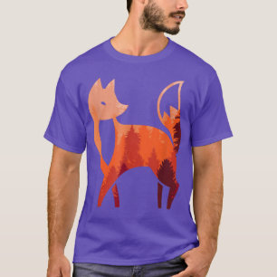 Camiseta Fo Forest Art for Animal Forest Nature Resumen Art