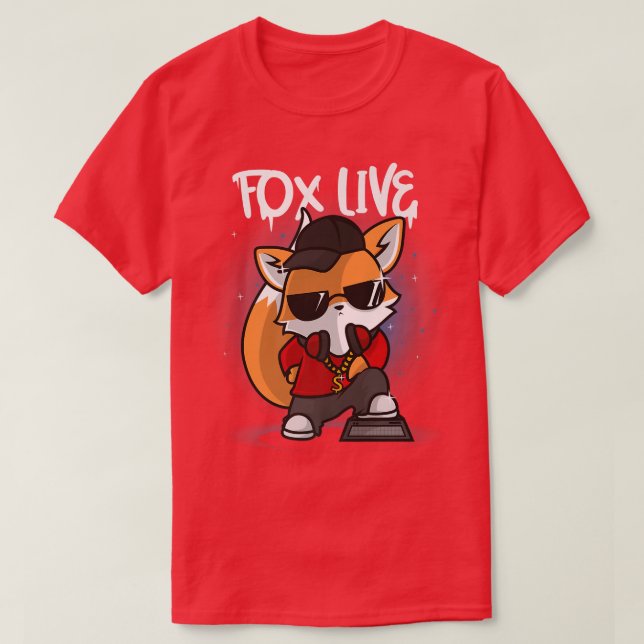 Camiseta Fo Lover Fo Live Hip Hop Cool Fo Premium 1498  (Diseño del anverso)