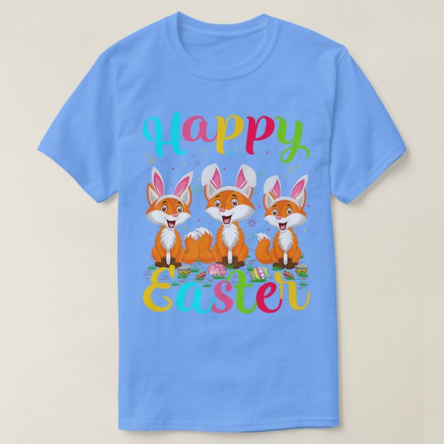 Camiseta Fo Lover Funny Easter Egg Bunny Fo Happy Easter  (Diseño del anverso)