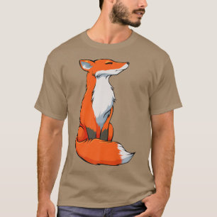 Camiseta Fo Naranja Wild Forest Spiritual Nature Animal