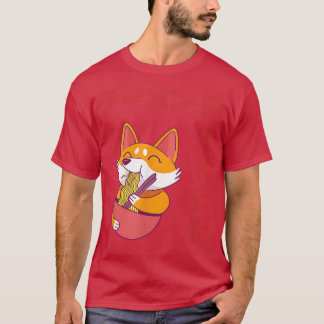 Camiseta Fo Ramen Anime Noodles Kawaii Japanese Sketching 