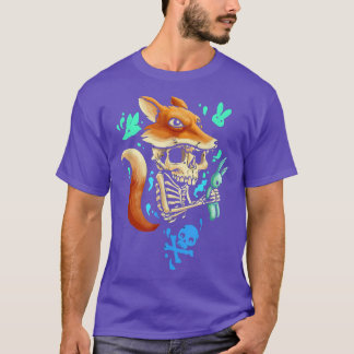 Camiseta Fo skeleton Face Costume 