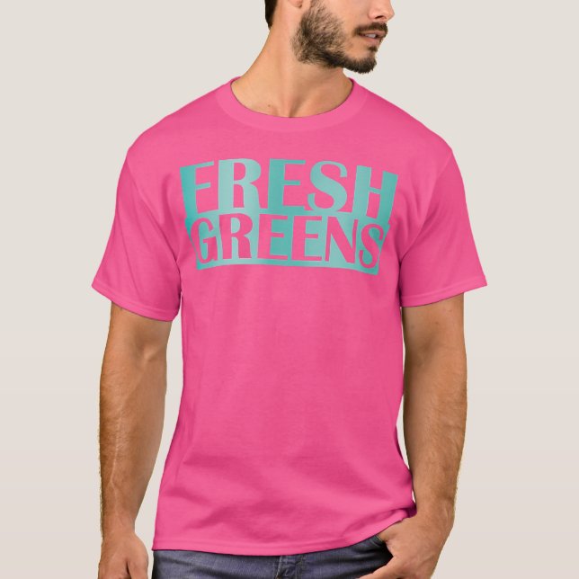 Camiseta Foampositos de verano verde de la Isla Verde (Anverso)