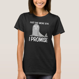 Camiseta Foca Adorable Para Hombres Mujeres León Marino Ani