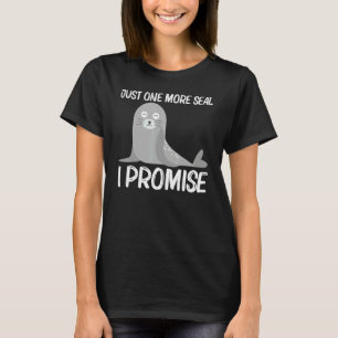 Camiseta Foca Adorable Para Hombres Mujeres León Marino Ani