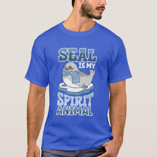 Camiseta foca animal animales del desierto focas adorable b