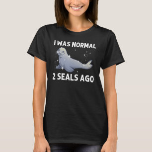 Camiseta Foca Fría Para Hombres Mujeres León Marino Animal 