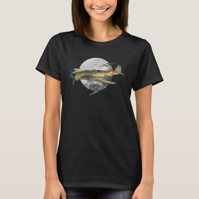 Camiseta Focke Wulf FW 190D 9 Dora WW2 Fighter (Anverso)