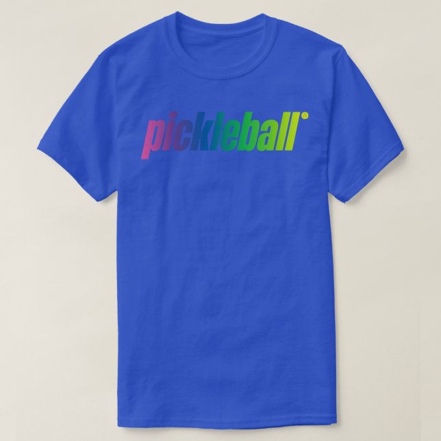 Camiseta Foco arcoiris retro de bolas (Diseño del anverso)