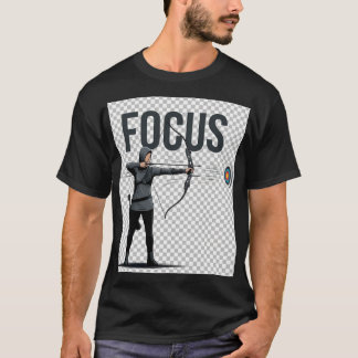 Camiseta Focus Archer, Mentalidad Motivacional de 