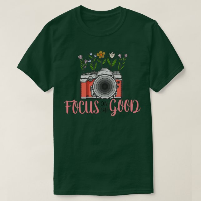 Camiseta Focus on the good design 1 (Diseño del anverso)