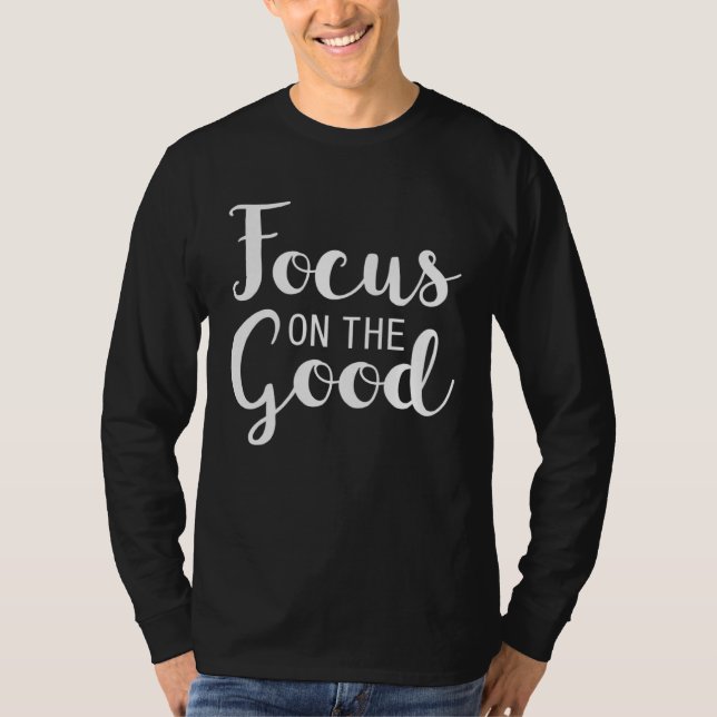 Camiseta Focus on the Good Inspiration (Anverso)