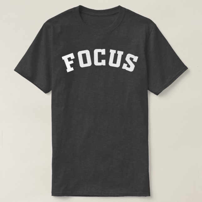 Camiseta FOCUS Precision supera la potencia (Diseño del anverso)